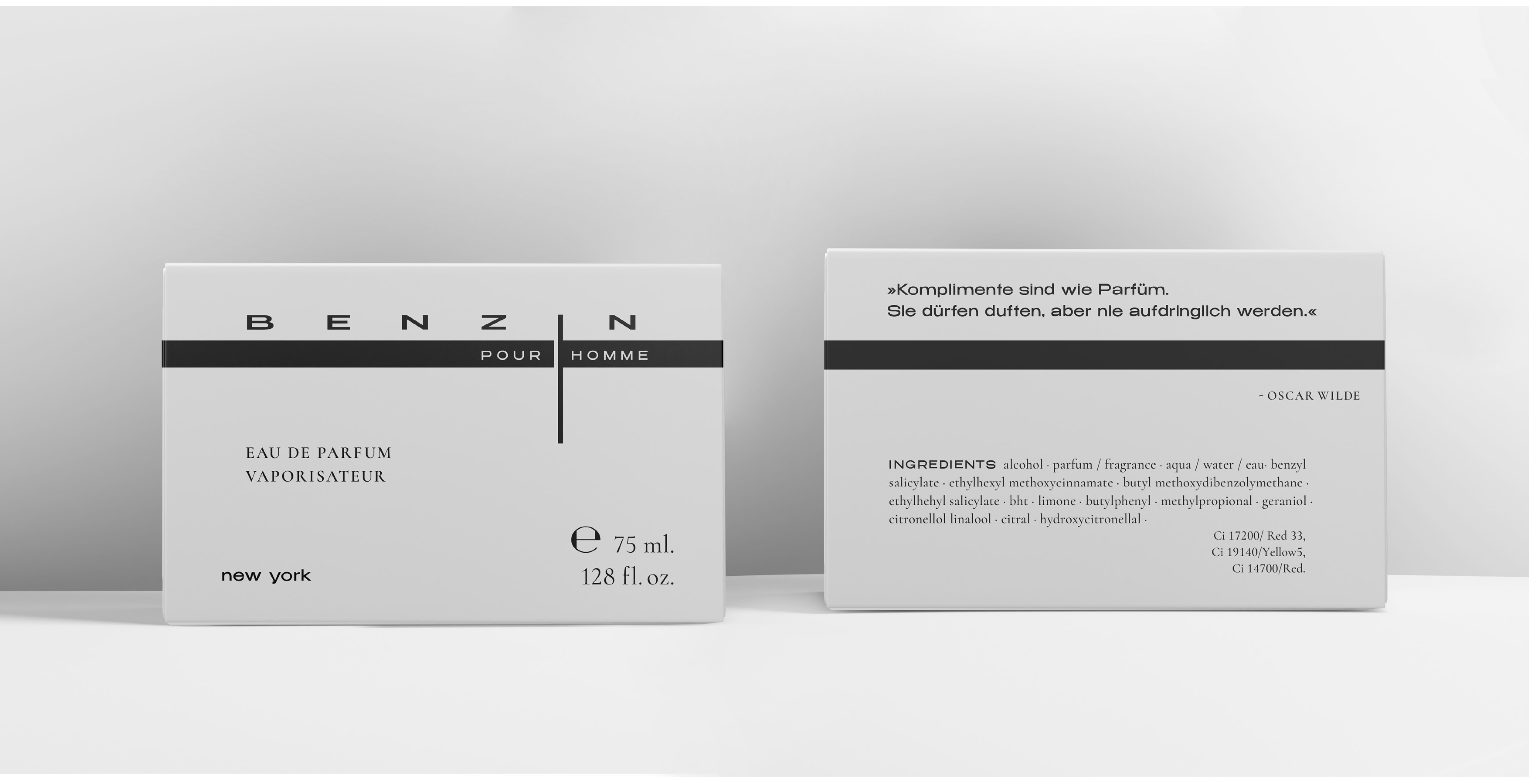 Parfum Layout Mockup